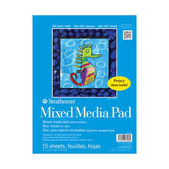 Strathmore&#xAE; 100 Series Mixed Media Paper Pad